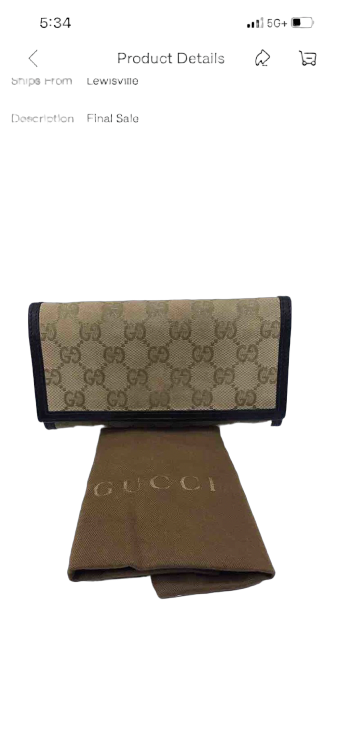 Gucci wallet