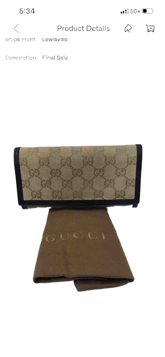 Gucci wallet