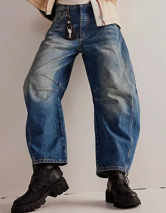 Barrel jeans