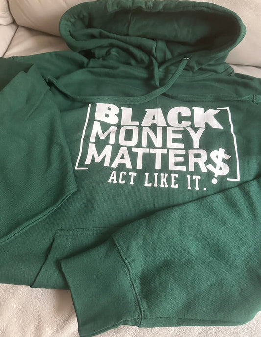 Money green hoodies
